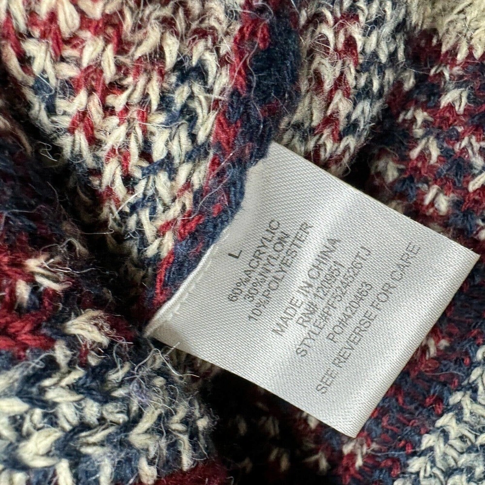 Pink Rose Multicolor Patterned Sweater - Picture 5 of 9